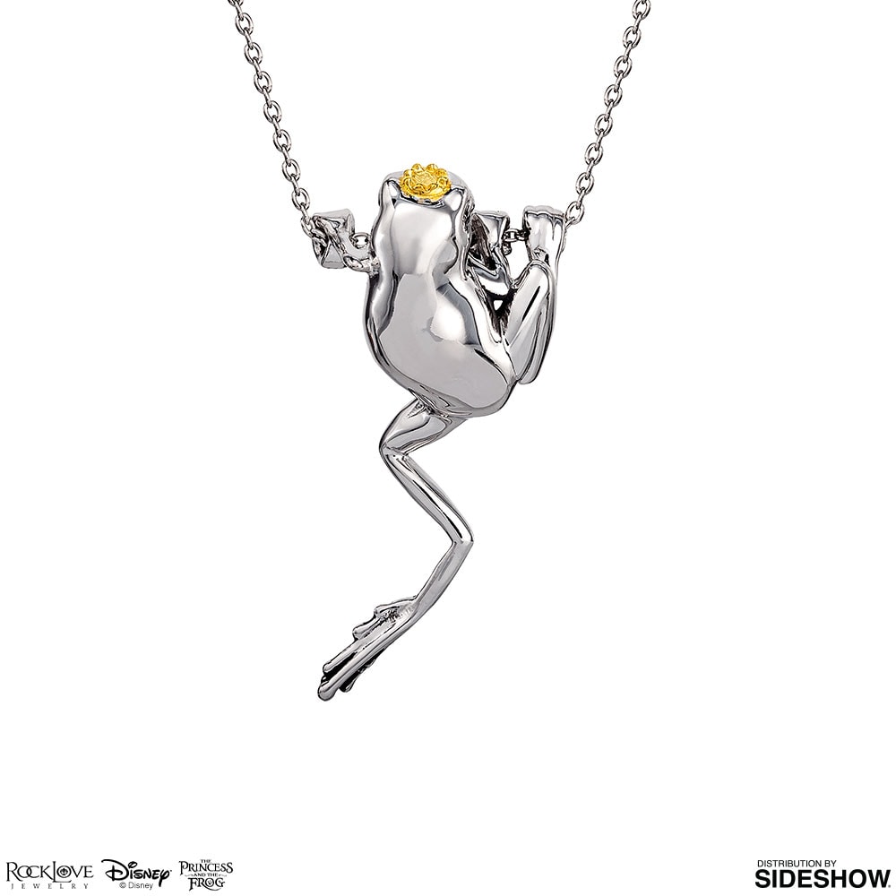 Disney Crowned Frog Necklace Jewelry  (Prototype Shown) View 3