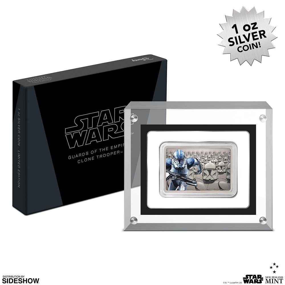 STARWARS THE FIRST TEN YEARS スターウォーズ メダル 2021 Niue 1 oz Ag $2 Star Wars Faces: Imperial TIE Fighter