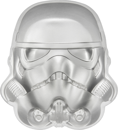 Stormtrooper Helmet Silver Coin (Prototype Shown) View 7