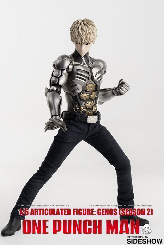 新作モデル Genos (Standard) Sixth Scale Collectible Figure by Threezeo コミック・アニメ