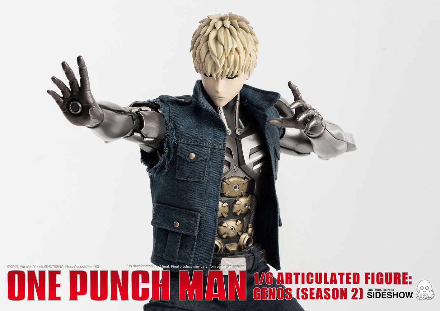 One-Punch Man Genos (Standard) Sixth Scale Figure  Collector Edition (Prototype Shown) View 11