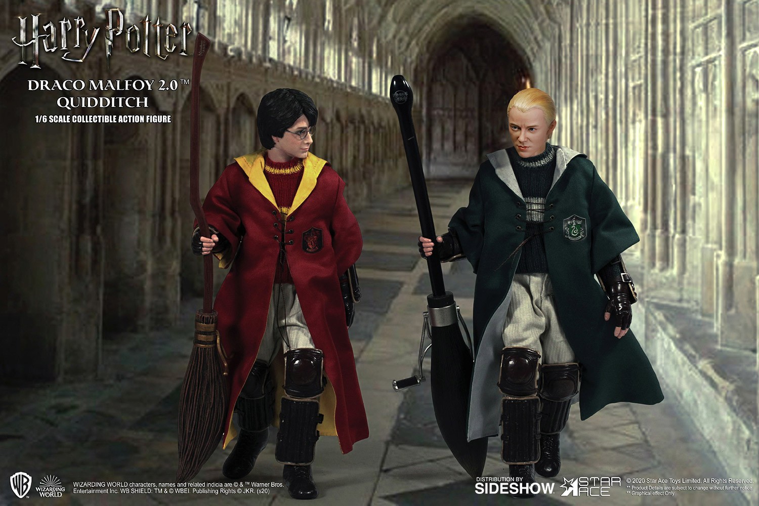 Harry Potter & Draco Malfoy 2.0 (Quidditch Twin Pack)- Prototype Shown