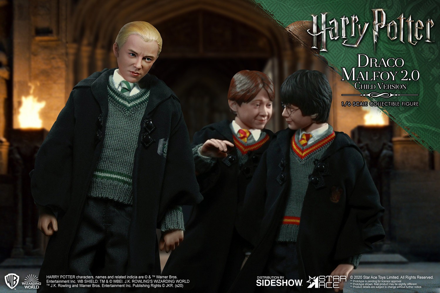 Harry Potter & Draco Malfoy 2.0 (Quidditch Twin Pack)- Prototype Shown