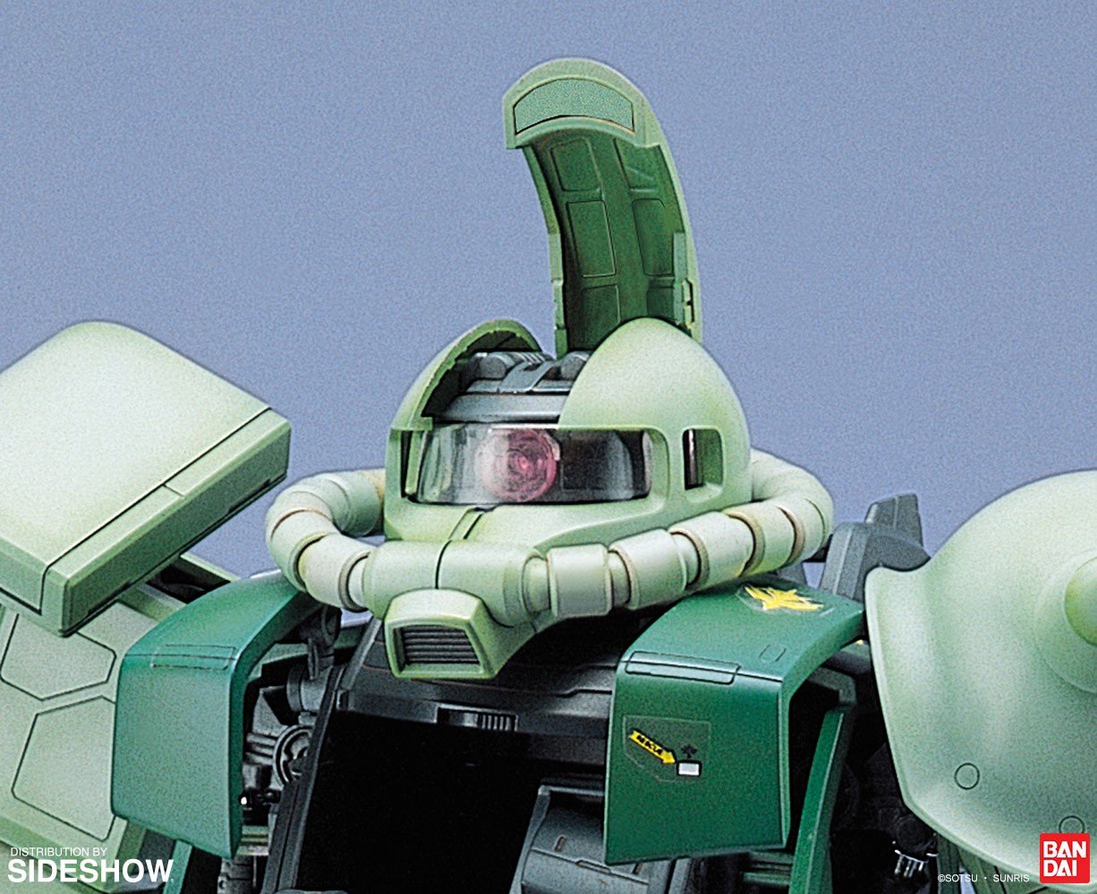 MS-06F Zaku II Green Figure by Bandai | Sideshow Collectibles
