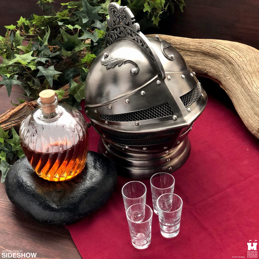 Medieval Knights Helmet Decanter Set (Prototype Shown) View 1