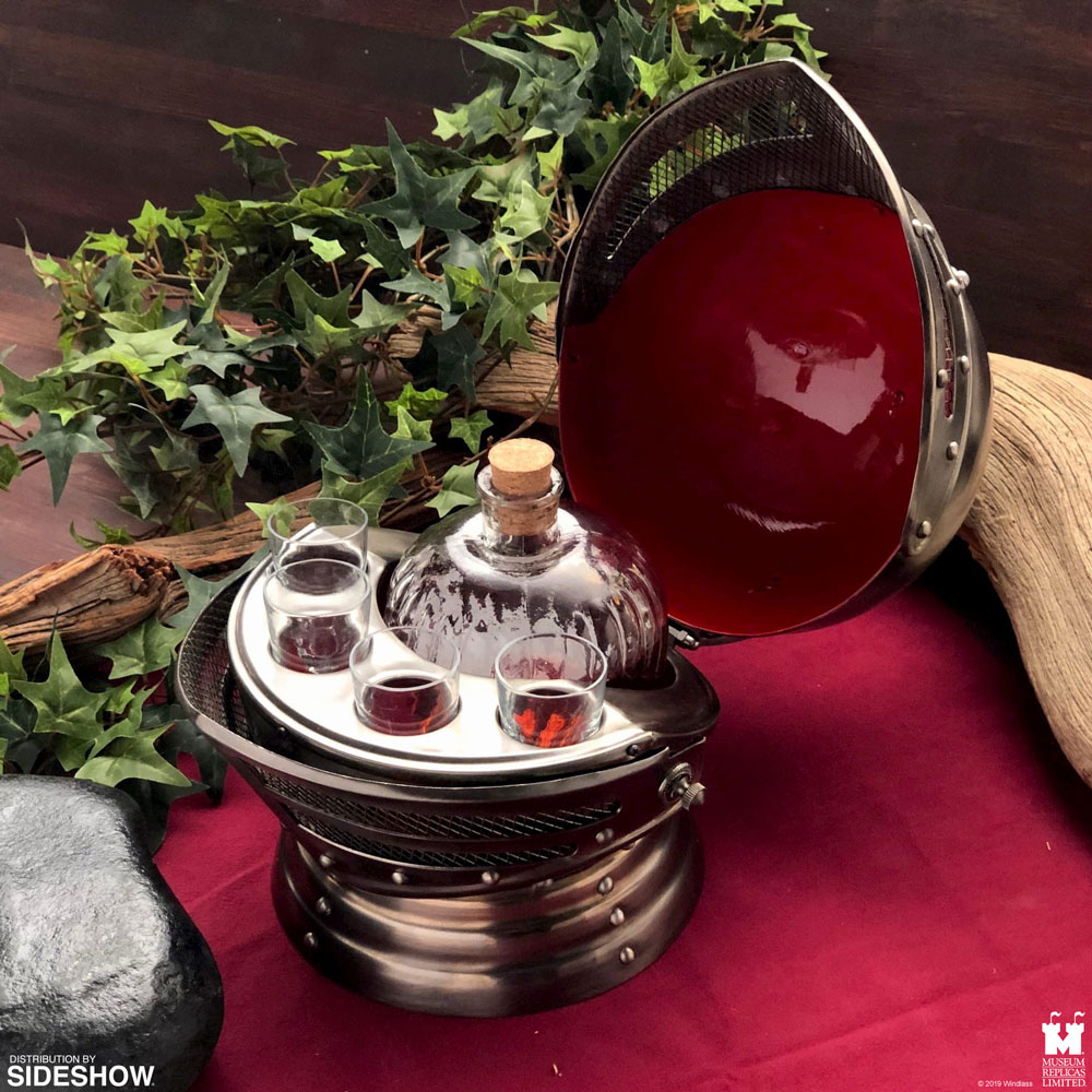 Medieval Knights Helmet Decanter Set (Prototype Shown) View 2