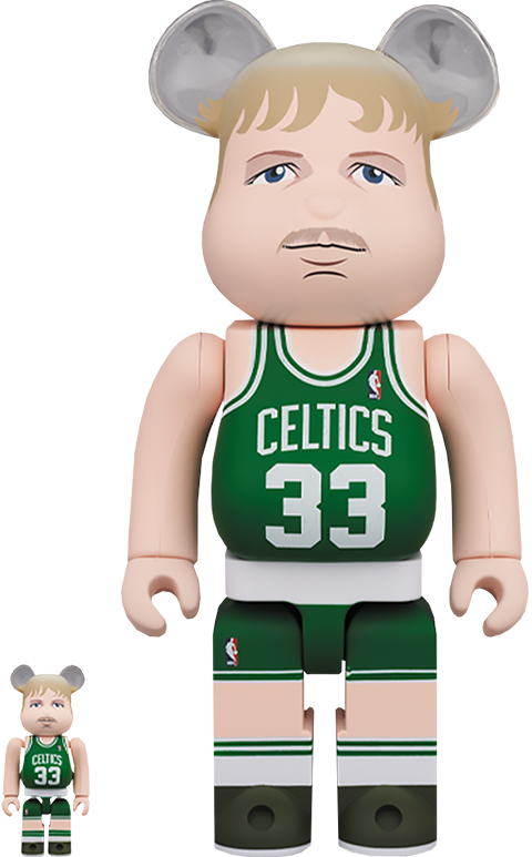 Be@rbrick Larry Bird (Boston Celtics) 100% and 400%- Prototype Shown
