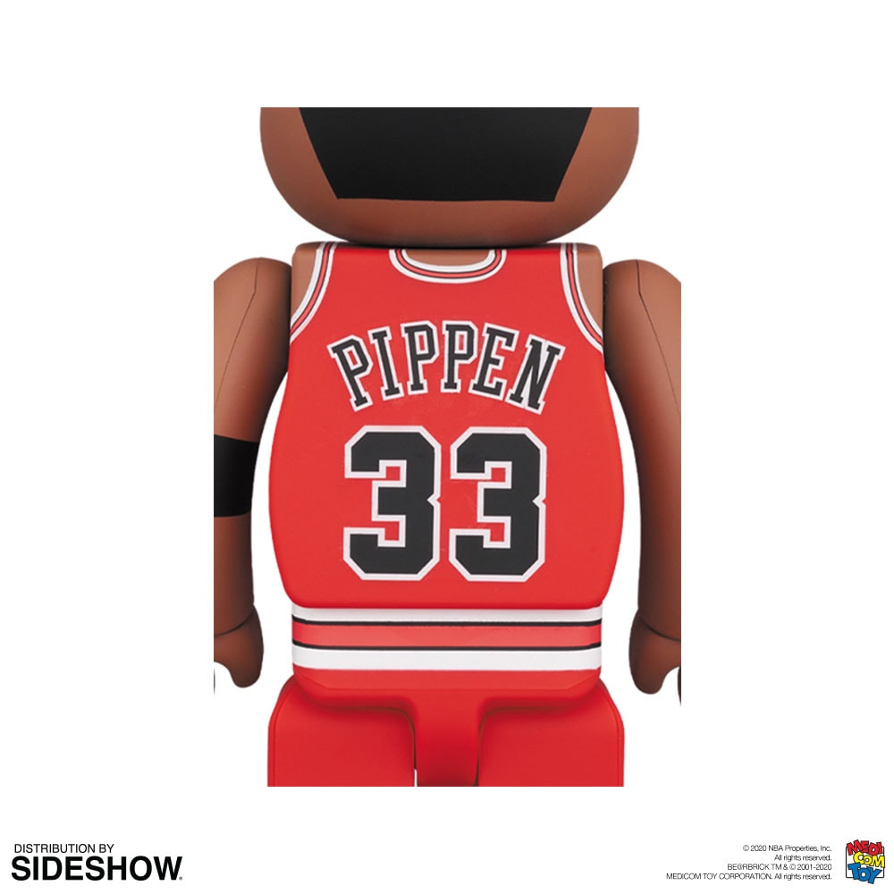 Be@rbrick Scottie Pippen (Chicago Bulls) 100% and 400% Collectible 