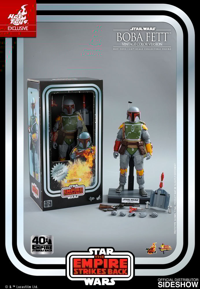 Boba Fett (Vintage Color Version) Exclusive Edition - Prototype Shown