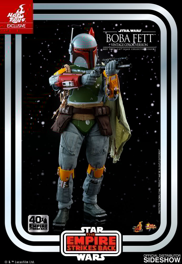 Boba Fett Vintage Color Version 40th Anniversary Sixth Scale