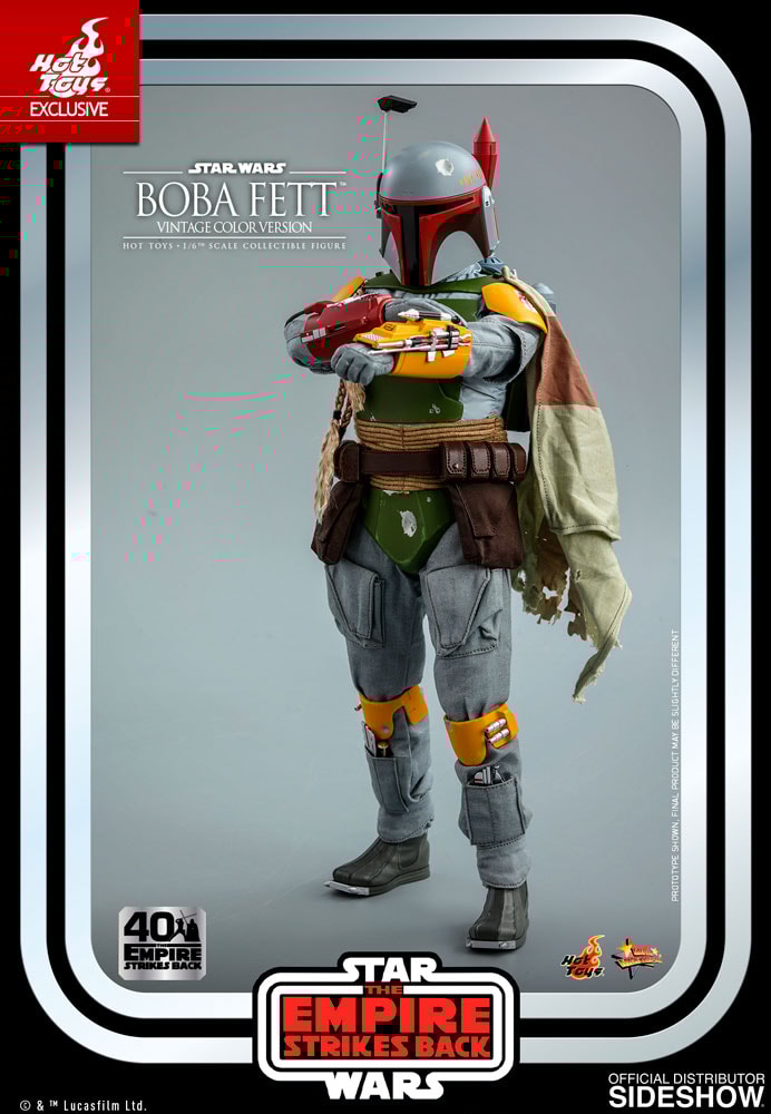 Boba Fett (Vintage Color Version) Exclusive Edition - Prototype Shown