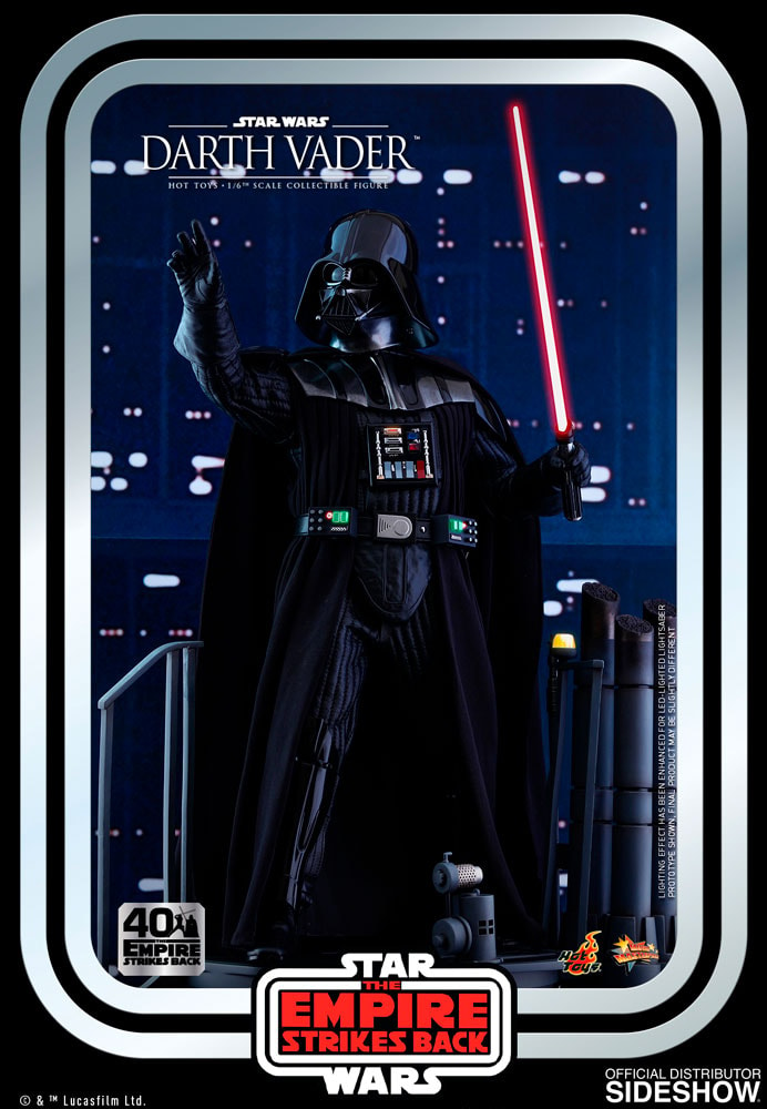 Darth Vader The Empire Strikes Back 40th Anniversary Sixth Scale