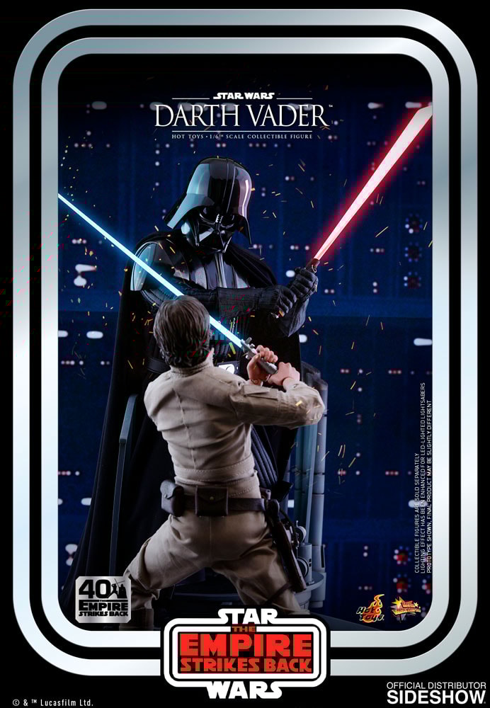 Darth vader empire strikes back hot toys top