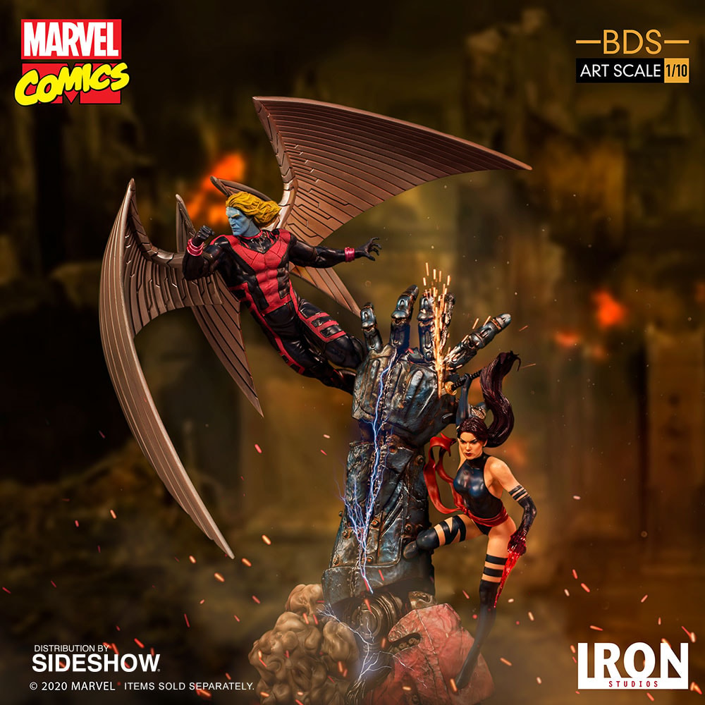 Marvel Archangel 1:10 Scale Statue  (Prototype Shown) View 10