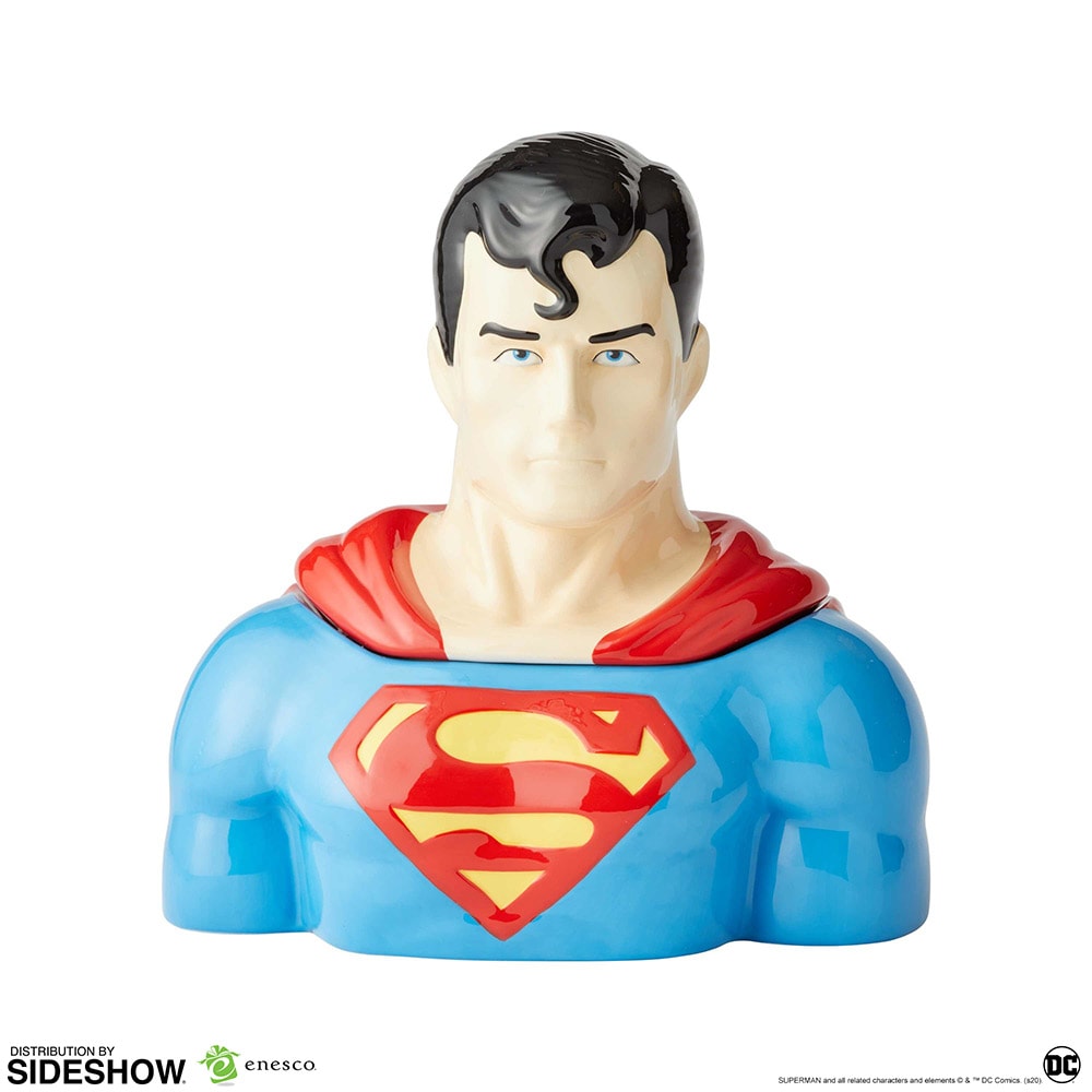 Superman Cookie Jar (Prototype Shown) View 1