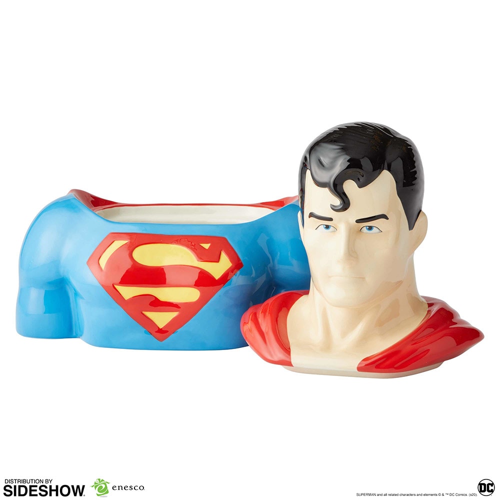 Superman Cookie Jar (Prototype Shown) View 3