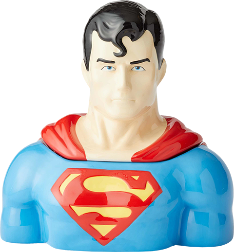 Superman Cookie Jar (Prototype Shown) View 6