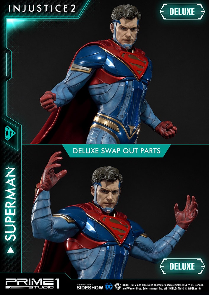 DC Comics Superman Deluxe Version Statues  (Prototype Shown) View 2