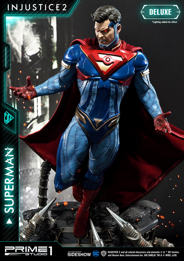 DC Comics Superman Deluxe Version Statues  (Prototype Shown) View 4