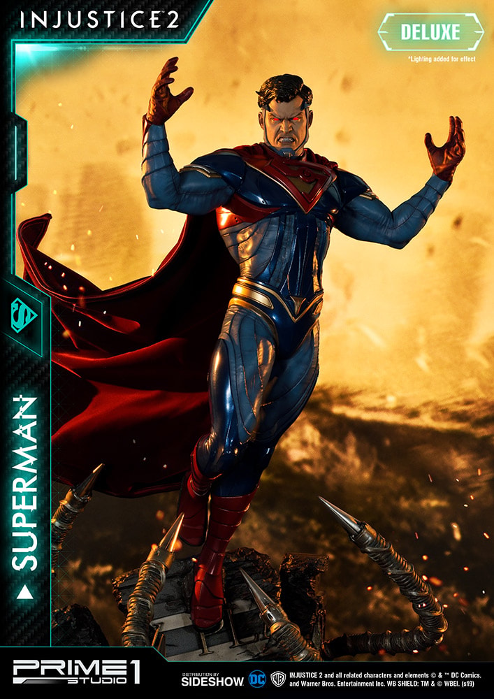DC Comics Superman Deluxe Version Statues  (Prototype Shown) View 6