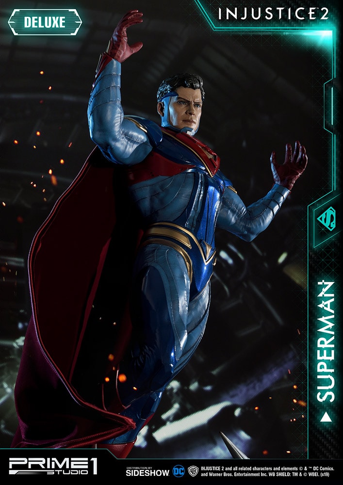 DC Comics Superman Deluxe Version Statues  (Prototype Shown) View 9