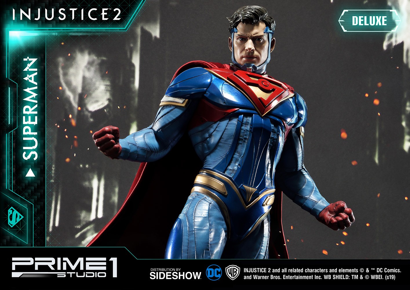 DC Comics Superman Deluxe Version Statues  (Prototype Shown) View 12
