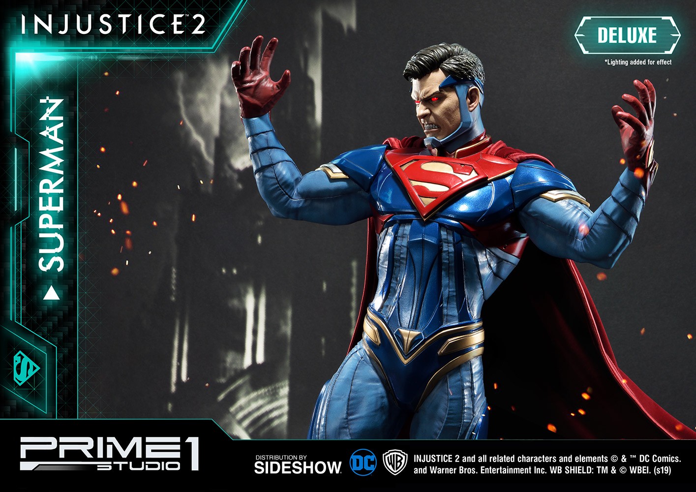 DC Comics Superman Deluxe Version Statues  (Prototype Shown) View 13