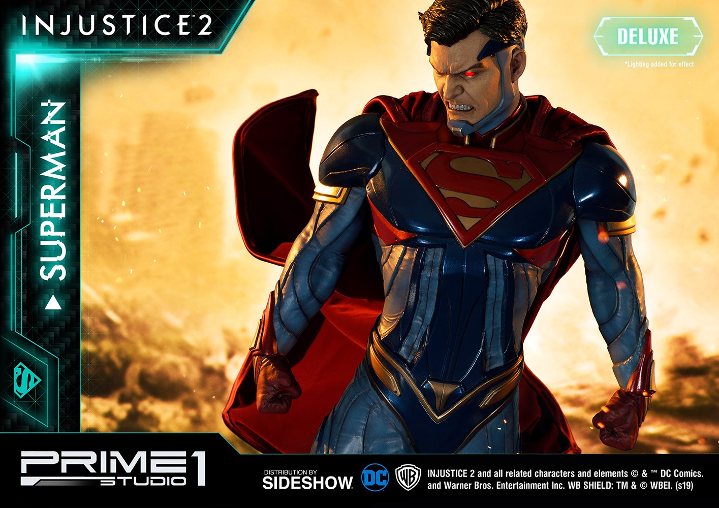 DC Comics Superman Deluxe Version Statues  (Prototype Shown) View 15