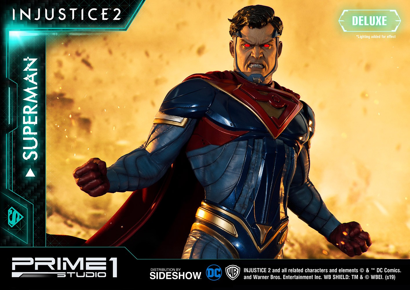 DC Comics Superman Deluxe Version Statues  (Prototype Shown) View 16