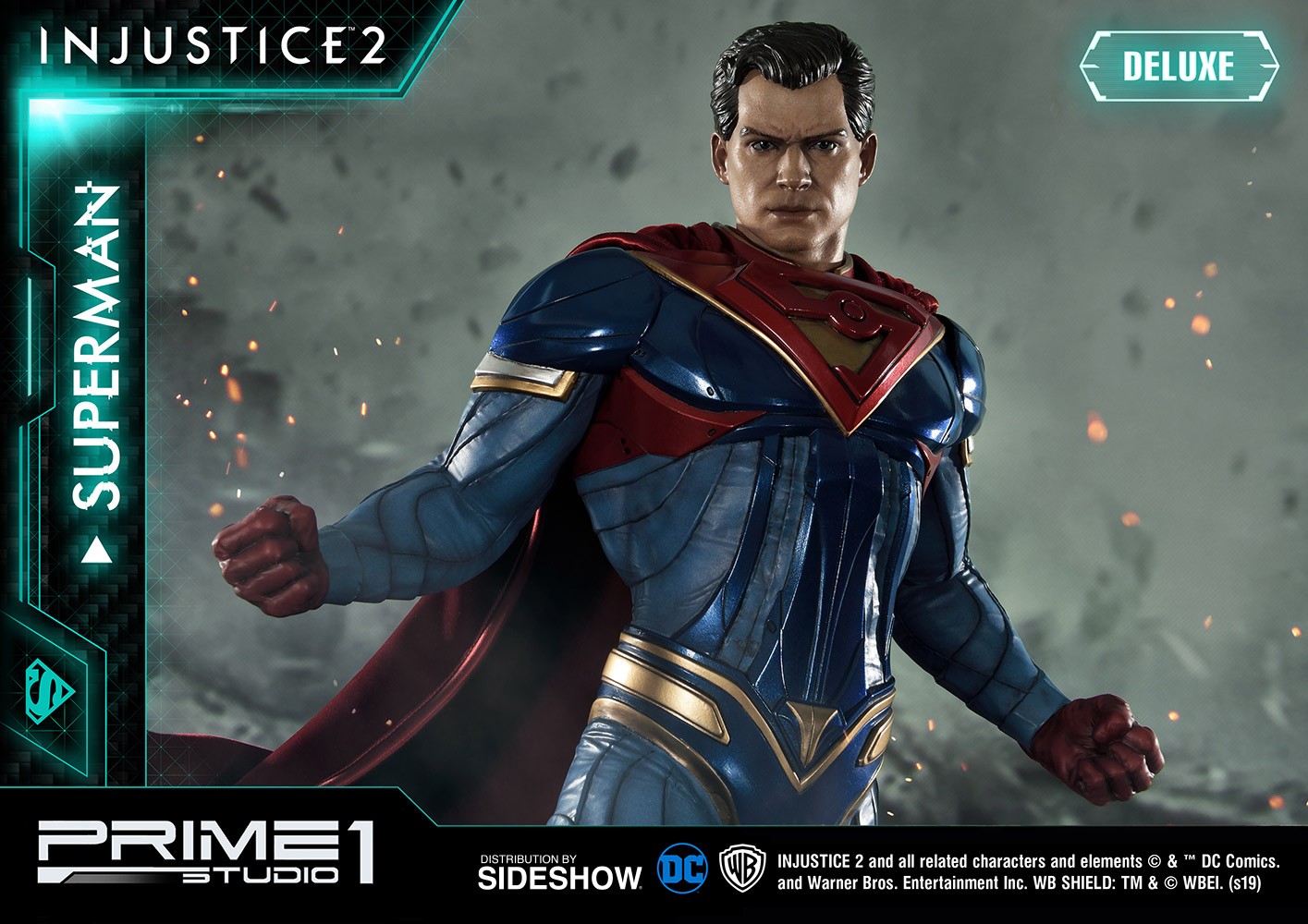 DC Comics Superman Deluxe Version Statues  (Prototype Shown) View 17