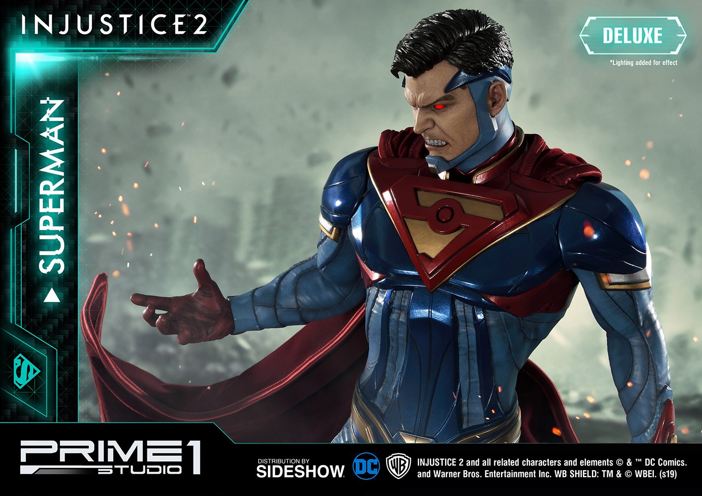 DC Comics Superman Deluxe Version Statues  (Prototype Shown) View 18