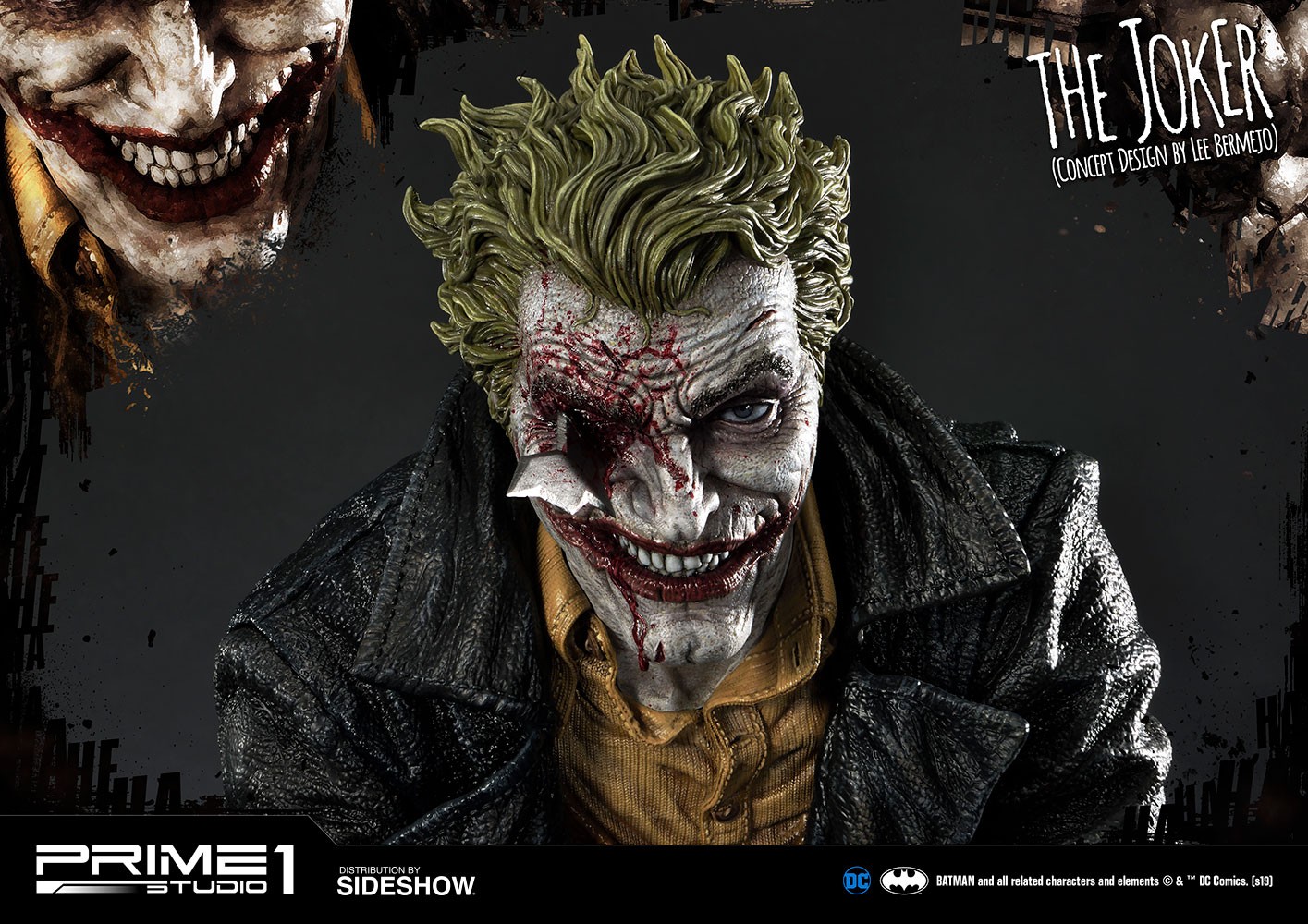 The Joker Concept Design by Lee Bermejo Statue | Sideshow