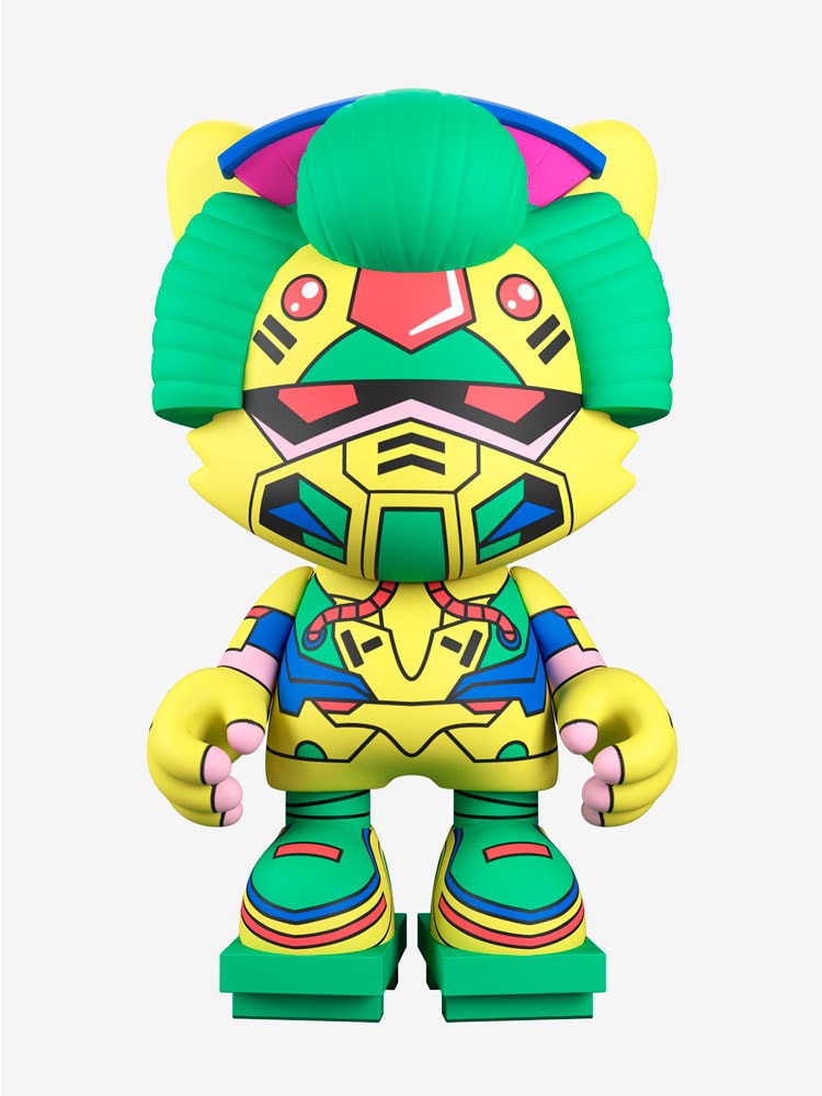 Neon Future Janky Vinyl by Steve Aoki | Sideshow Collectibles