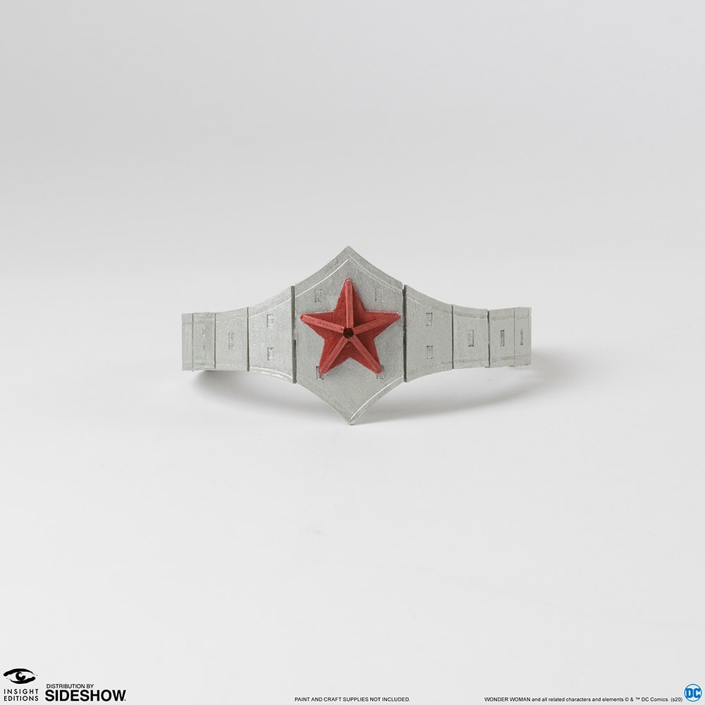 Wonder Woman 3D Wood Model and Book- Prototype Shown