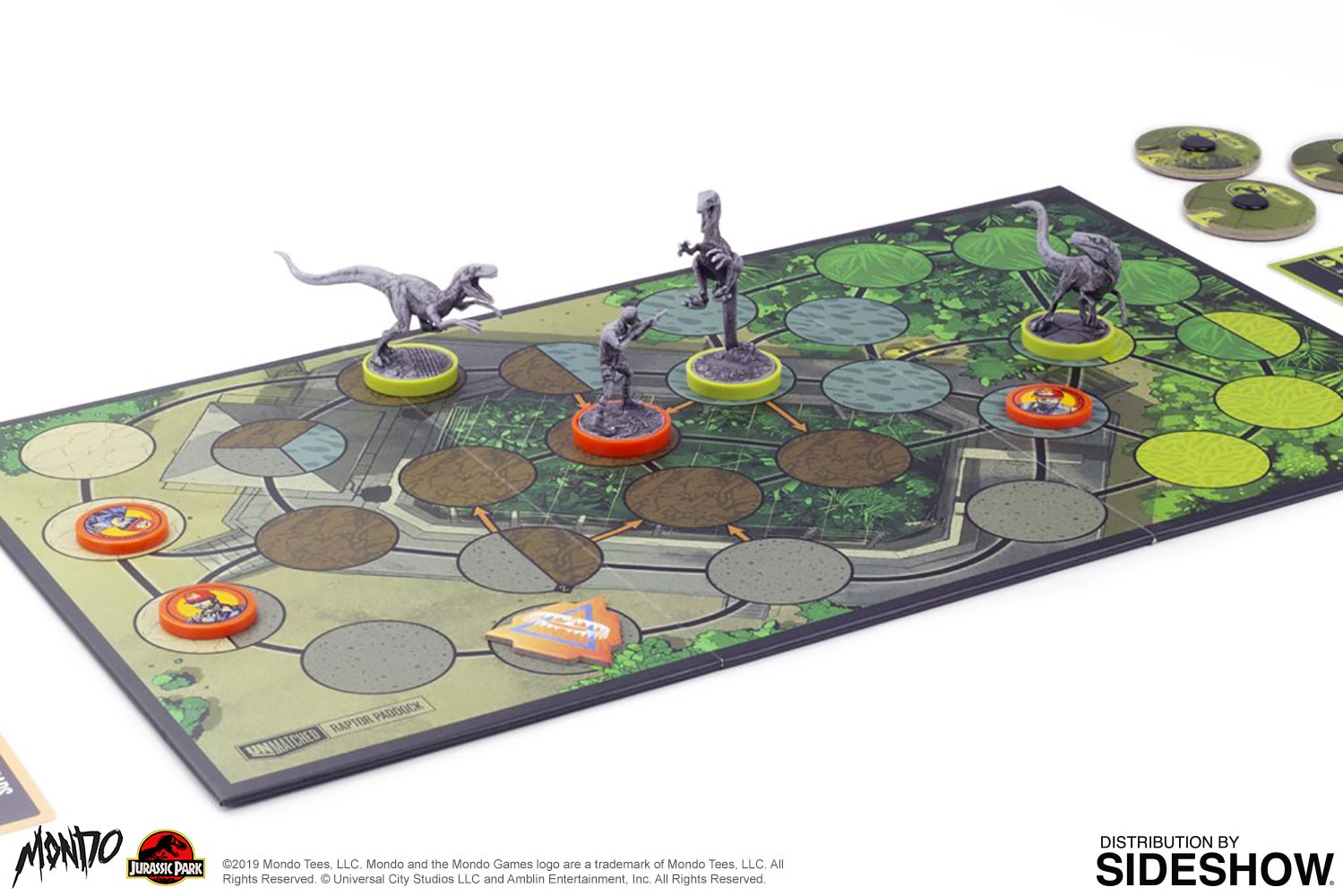 Unmatched: Jurassic Park - InGen VS Raptors- Prototype Shown
