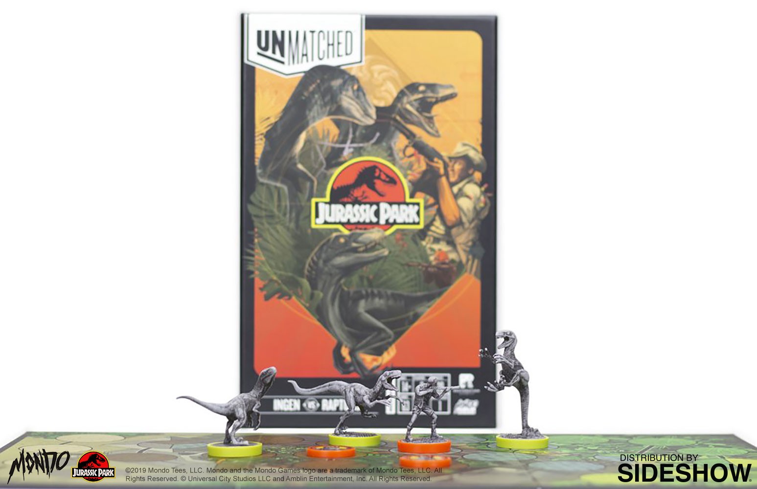 Unmatched: Jurassic Park - InGen VS Raptors