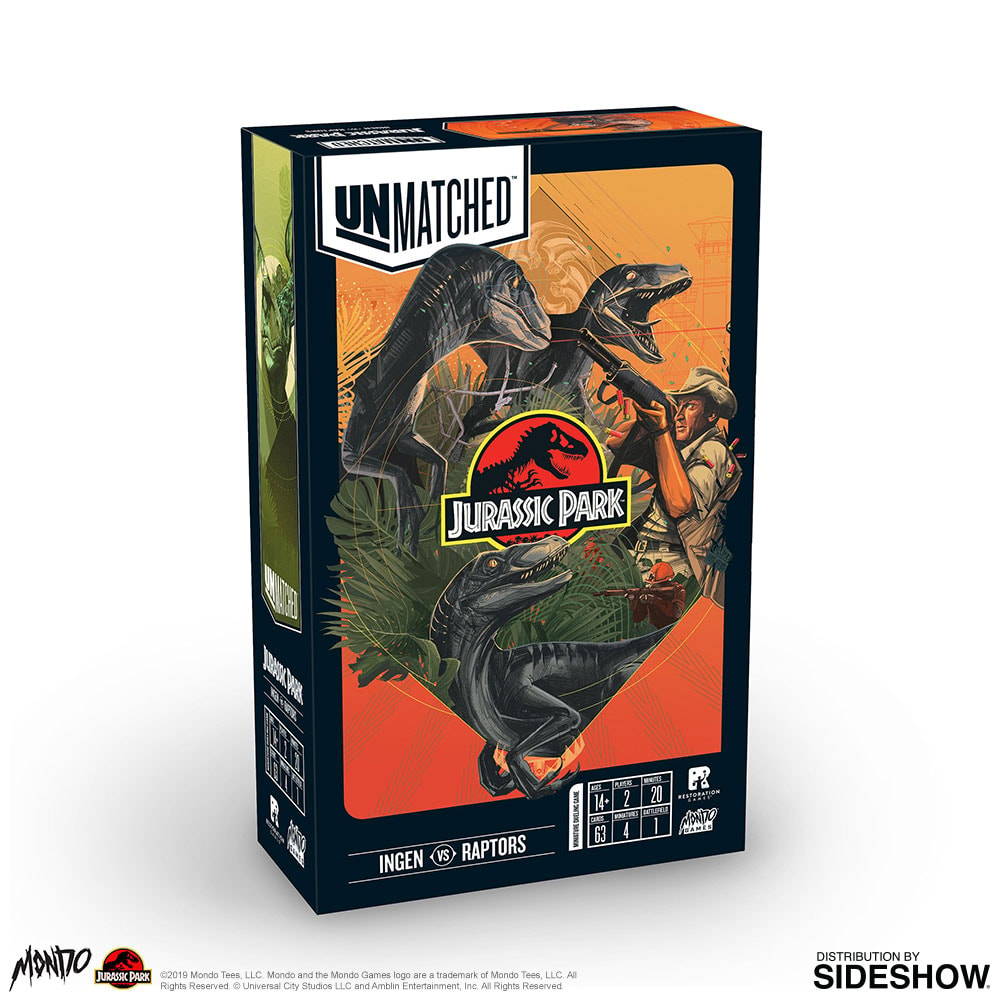 Unmatched: Jurassic Park - InGen VS Raptors