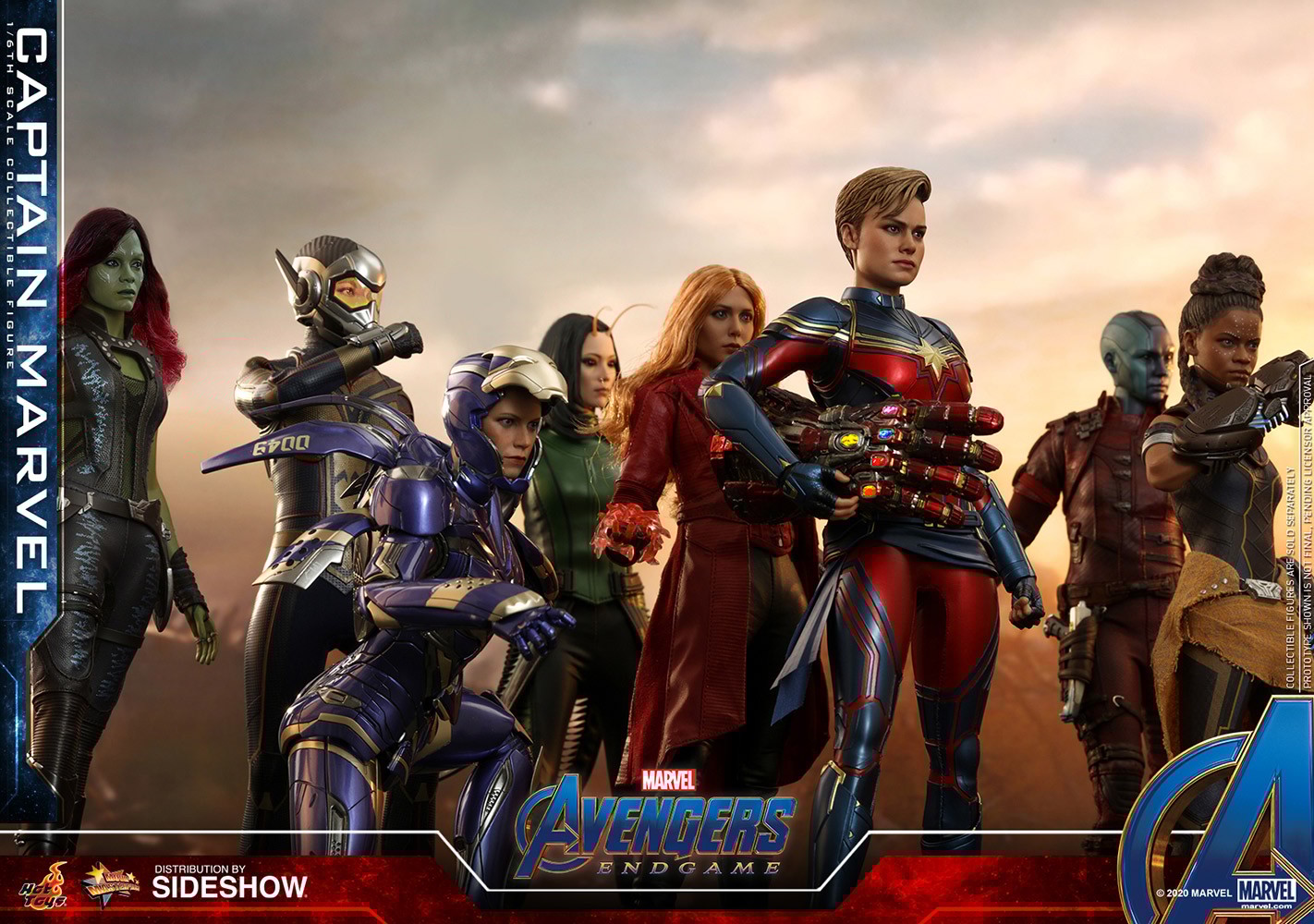 Hot toys online captain marvel