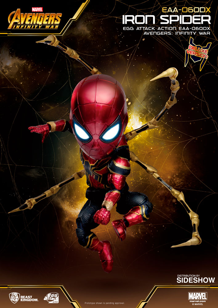 Iron Spider Deluxe Version Attack Action Figure Sideshow