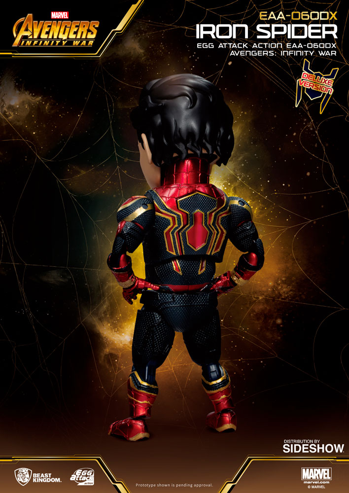 Iron Spider Deluxe Version Attack Action Figure | Sideshow 