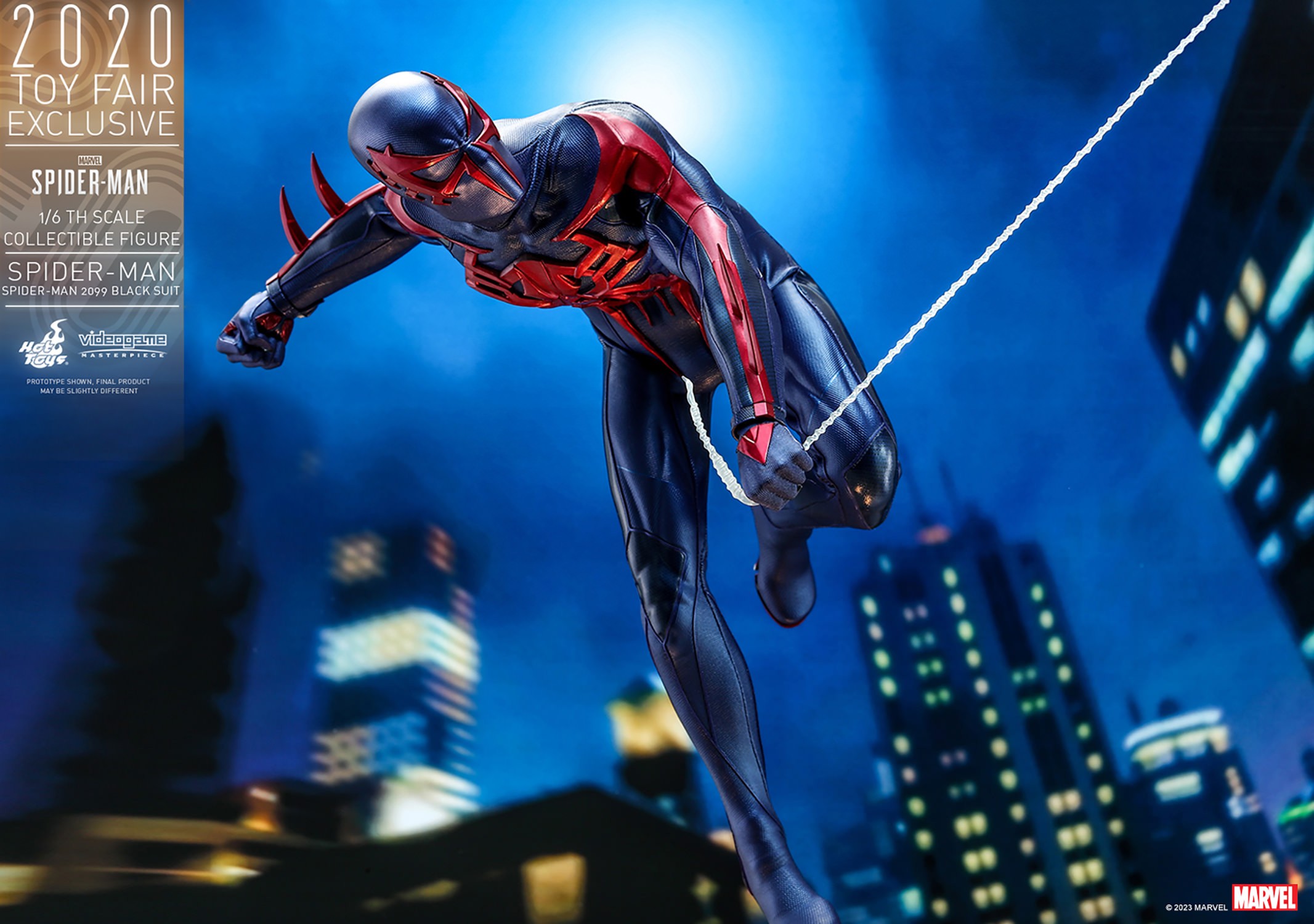 Spider-Man (Spider-Man 2099 Black Suit) Exclusive Edition (Prototype Shown) View 1