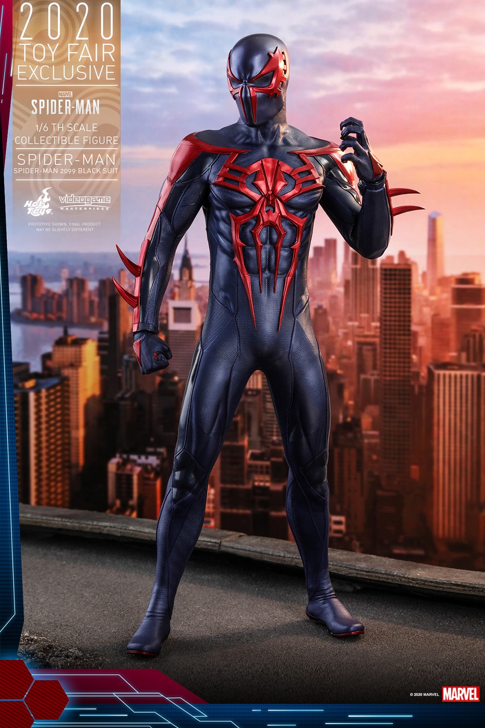 Spider-Man (Spider-Man 2099 Black Suit) Sixth Scale Figure