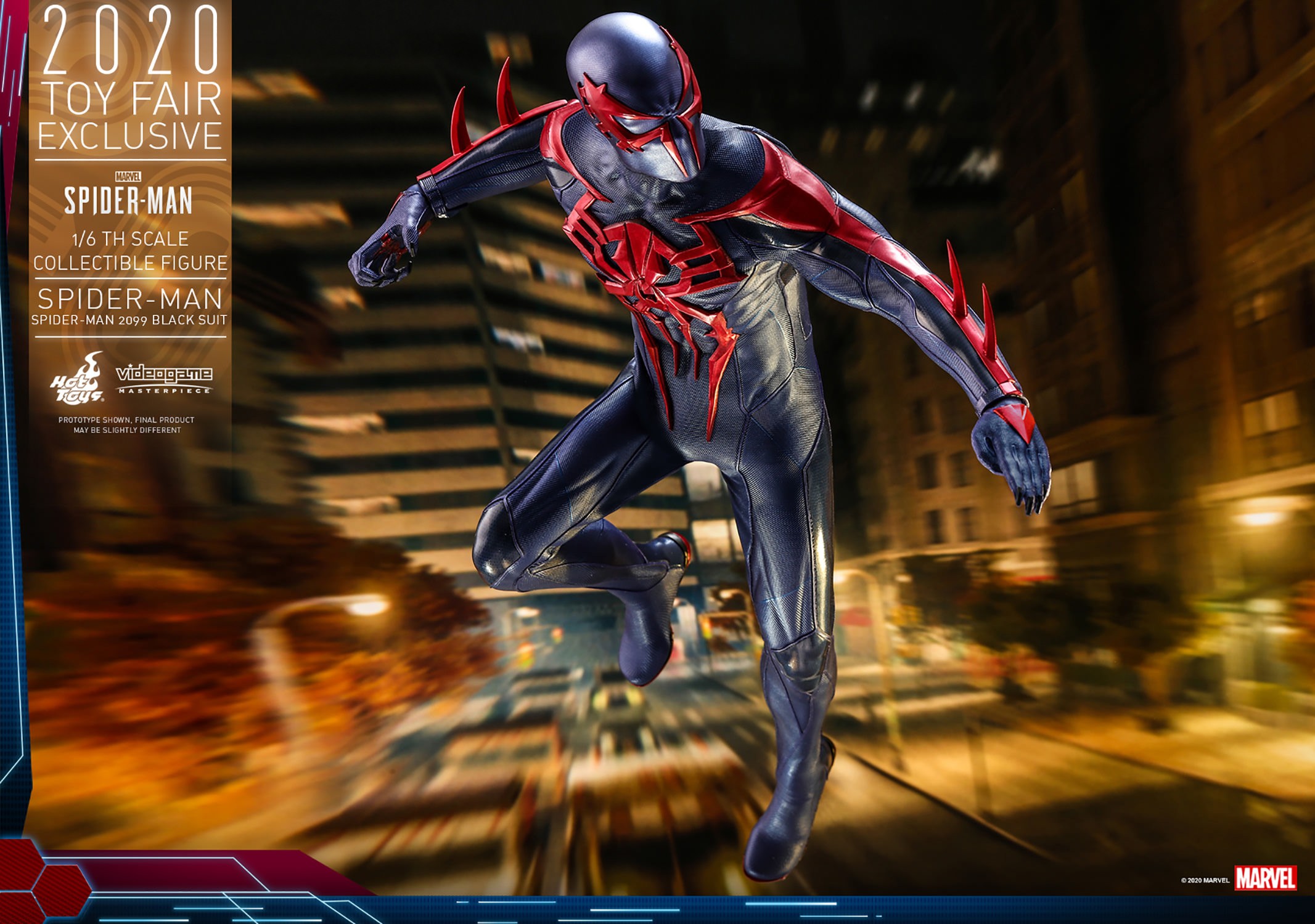 Spider-Man (Spider-Man 2099 Black Suit) Exclusive Edition (Prototype Shown) View 13