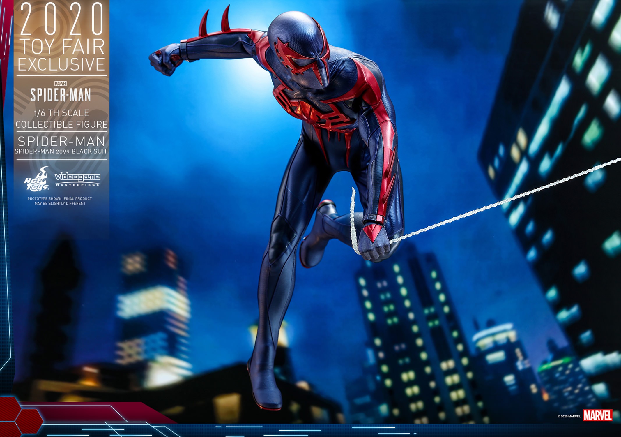 Spider-Man (Spider-Man 2099 Black Suit) Exclusive Edition (Prototype Shown) View 16