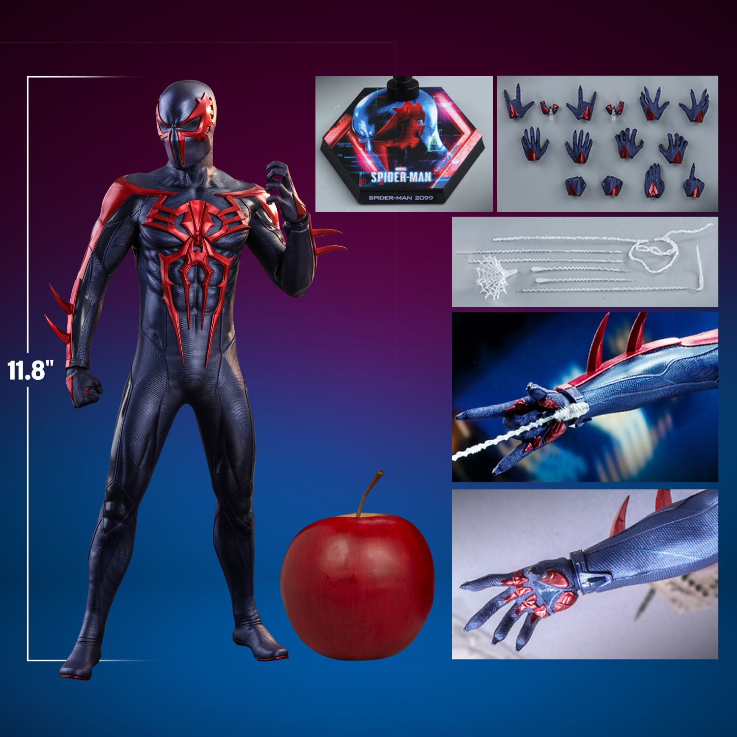 Spider-Man (Spider-Man 2099 Black Suit) Exclusive Edition (Prototype Shown) View 2
