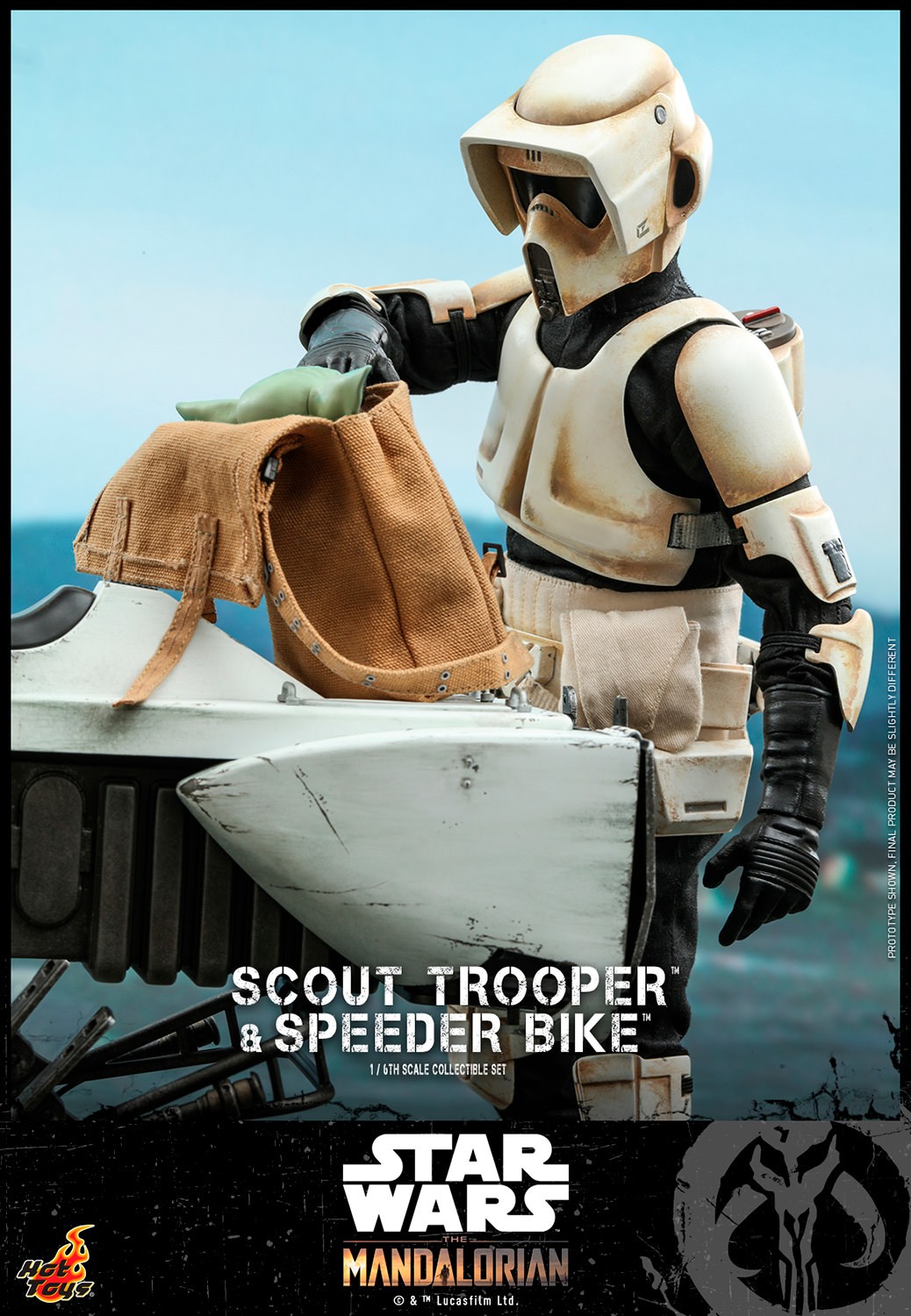 Scout Trooper and Speeder Bike (Prototype Shown) View 4