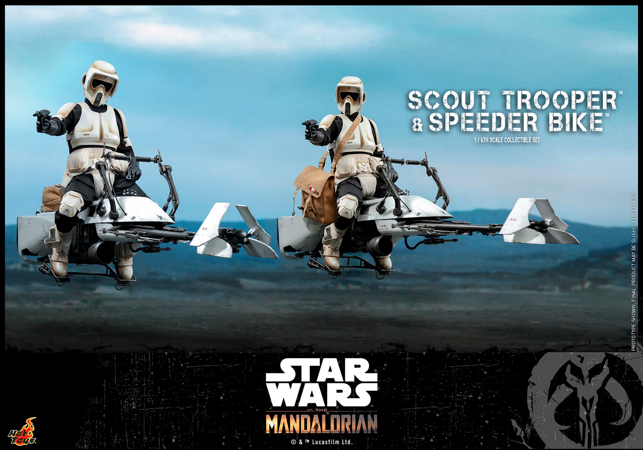 Scout Trooper and Speeder Bike (Prototype Shown) View 21
