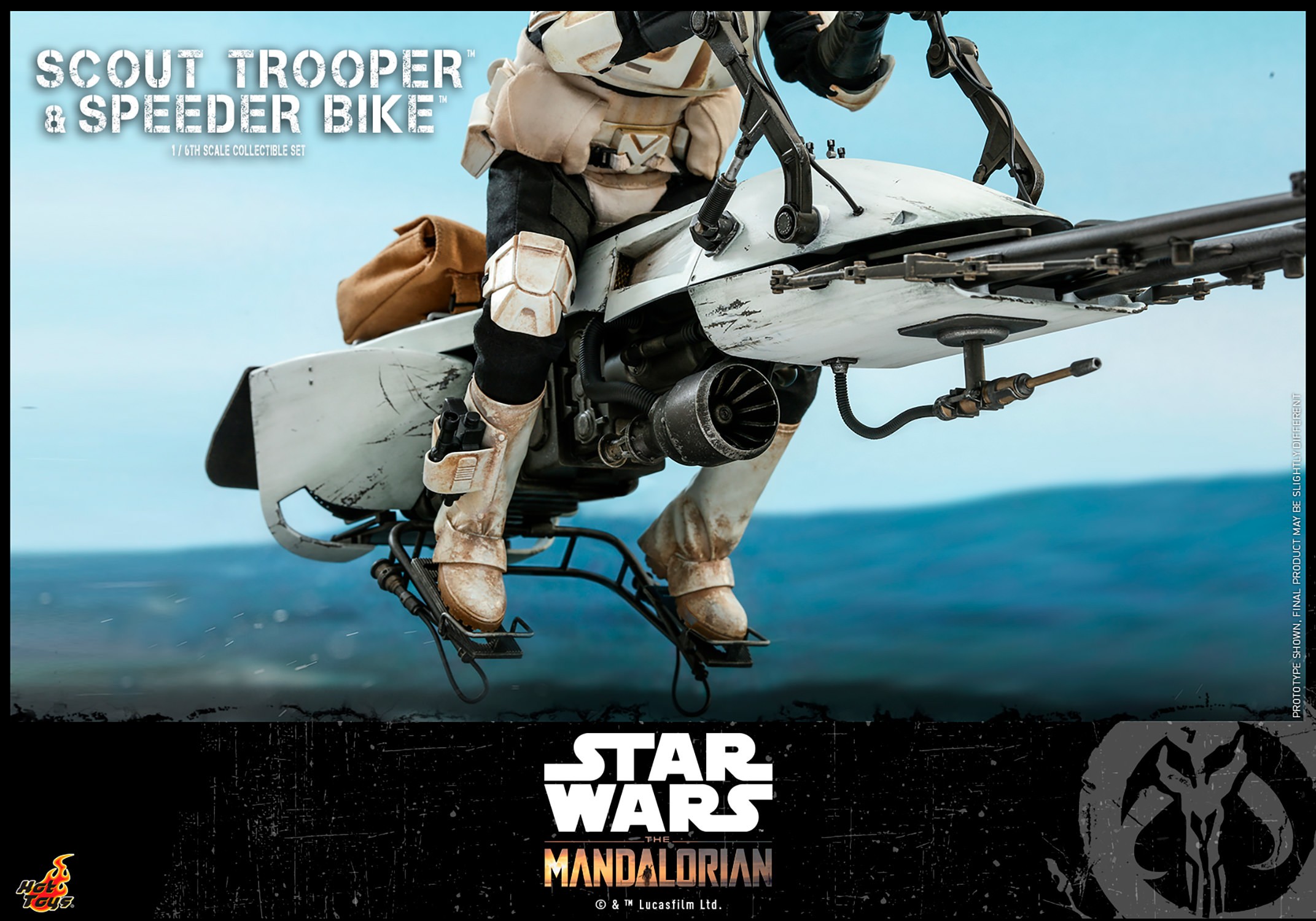 Scout Trooper and Speeder Bike (Prototype Shown) View 22