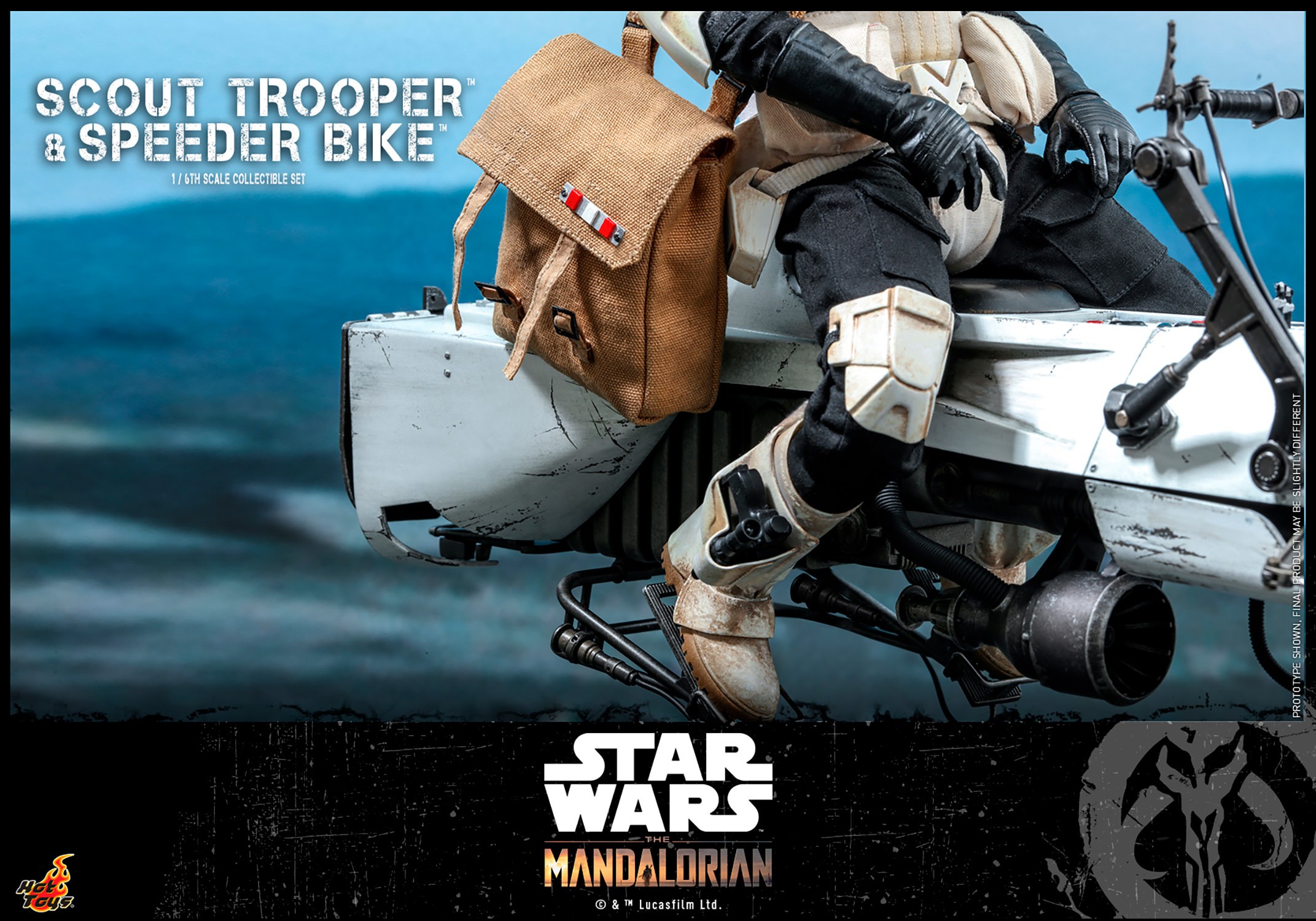 Scout Trooper and Speeder Bike (Prototype Shown) View 24