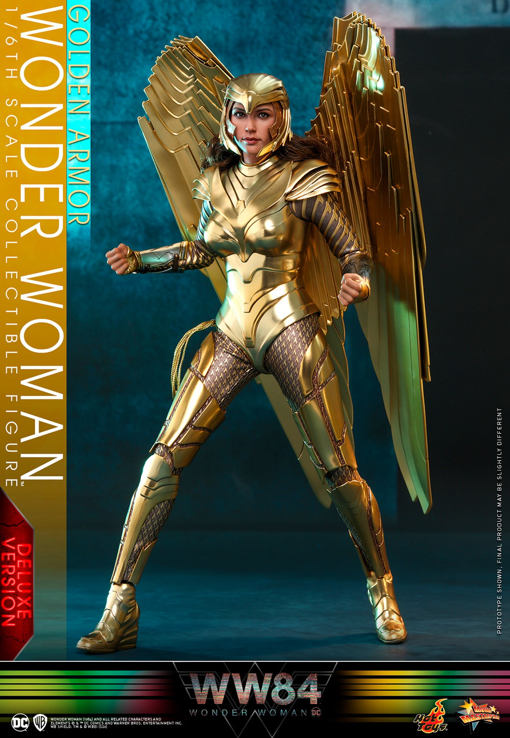Golden Armor Wonder Woman (Deluxe) (Prototype Shown) View 4